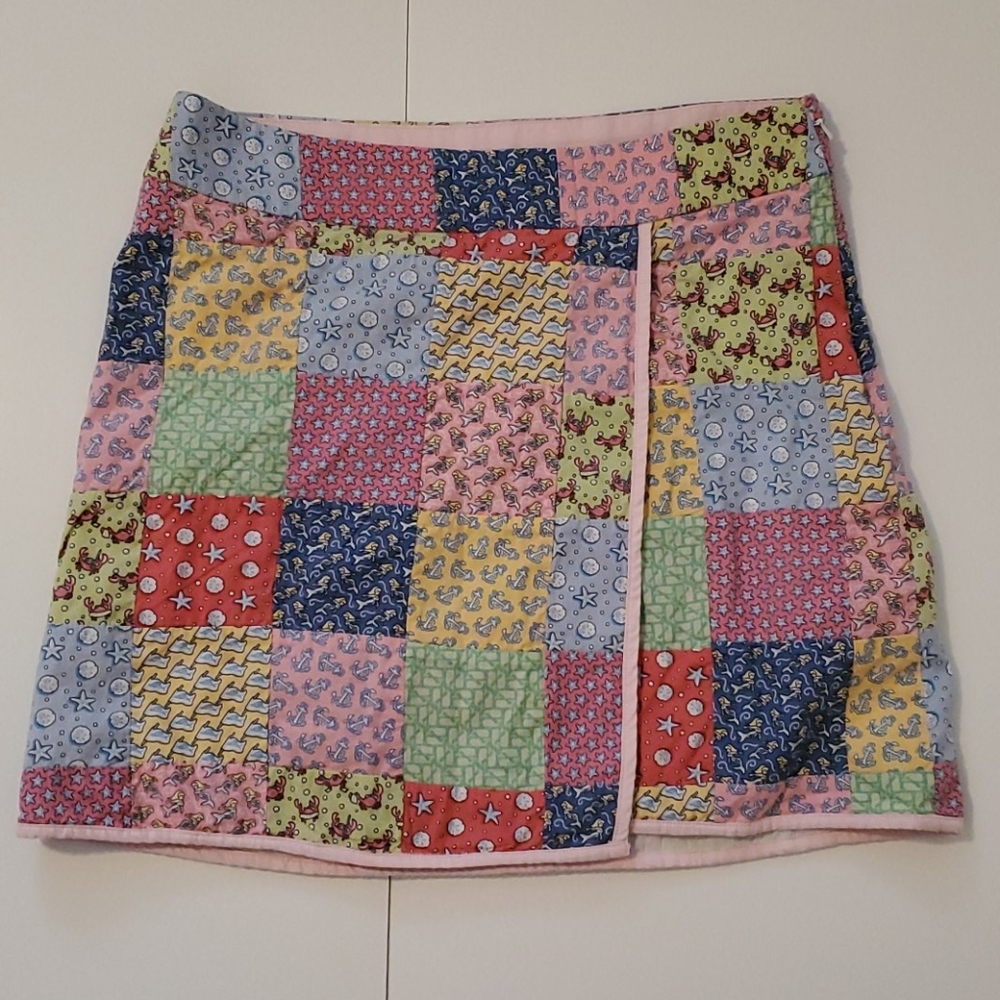 NWOT Vineyard Vines Patchwork Skirt